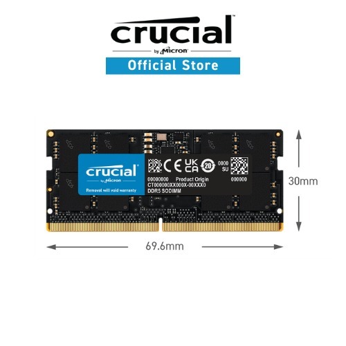 Memoria RAM Para Notebook  DDR5 16GB 4800MHZ Cl40 