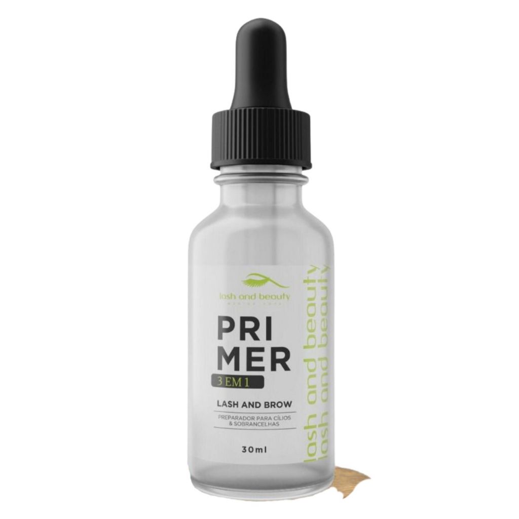 Primer 3 em 1 Para Cílios e Sobrancelhas Lash and