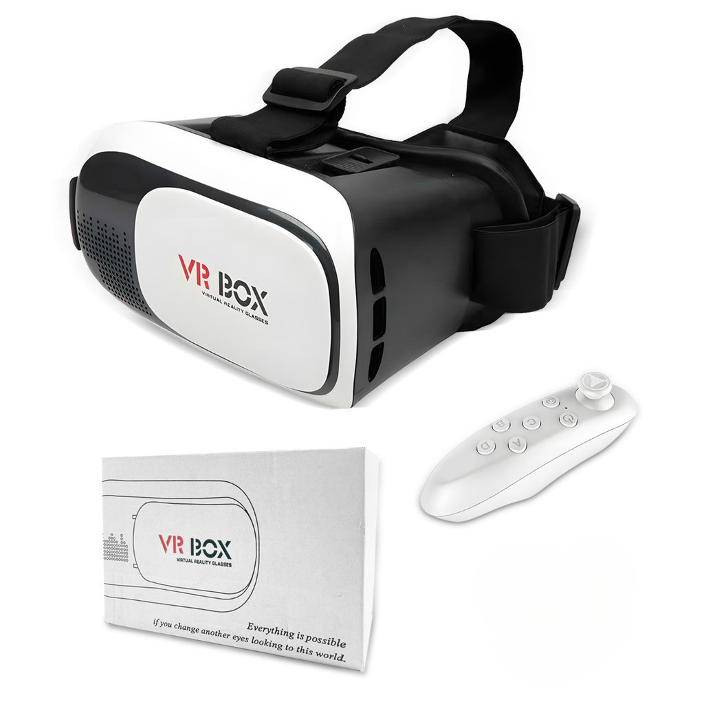 Óculos Vr Box 2.0 Realidade Virtual + Controle Ca