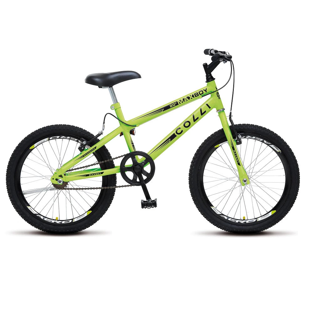 Bicicleta Colli Max Boy A. 20 Amarelo Neon