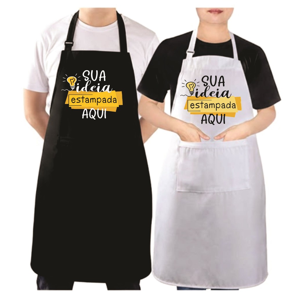 Avental Personalizado Logomarca do seu jeito Estam