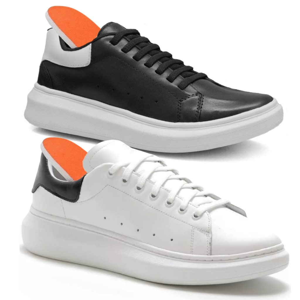 Kit 2 Pares De tenis Sneaker Masculino Modelo Casu