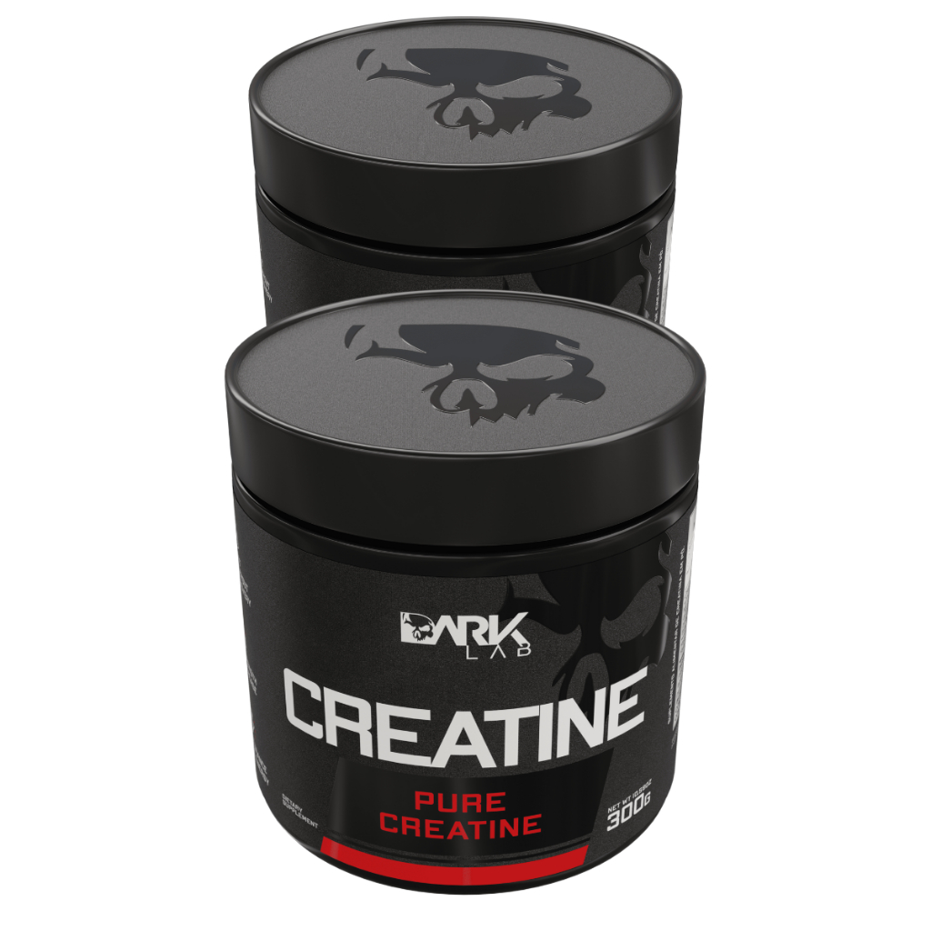 Kit 2x Creatina Monohidratada Pura 300g Dark Lab &