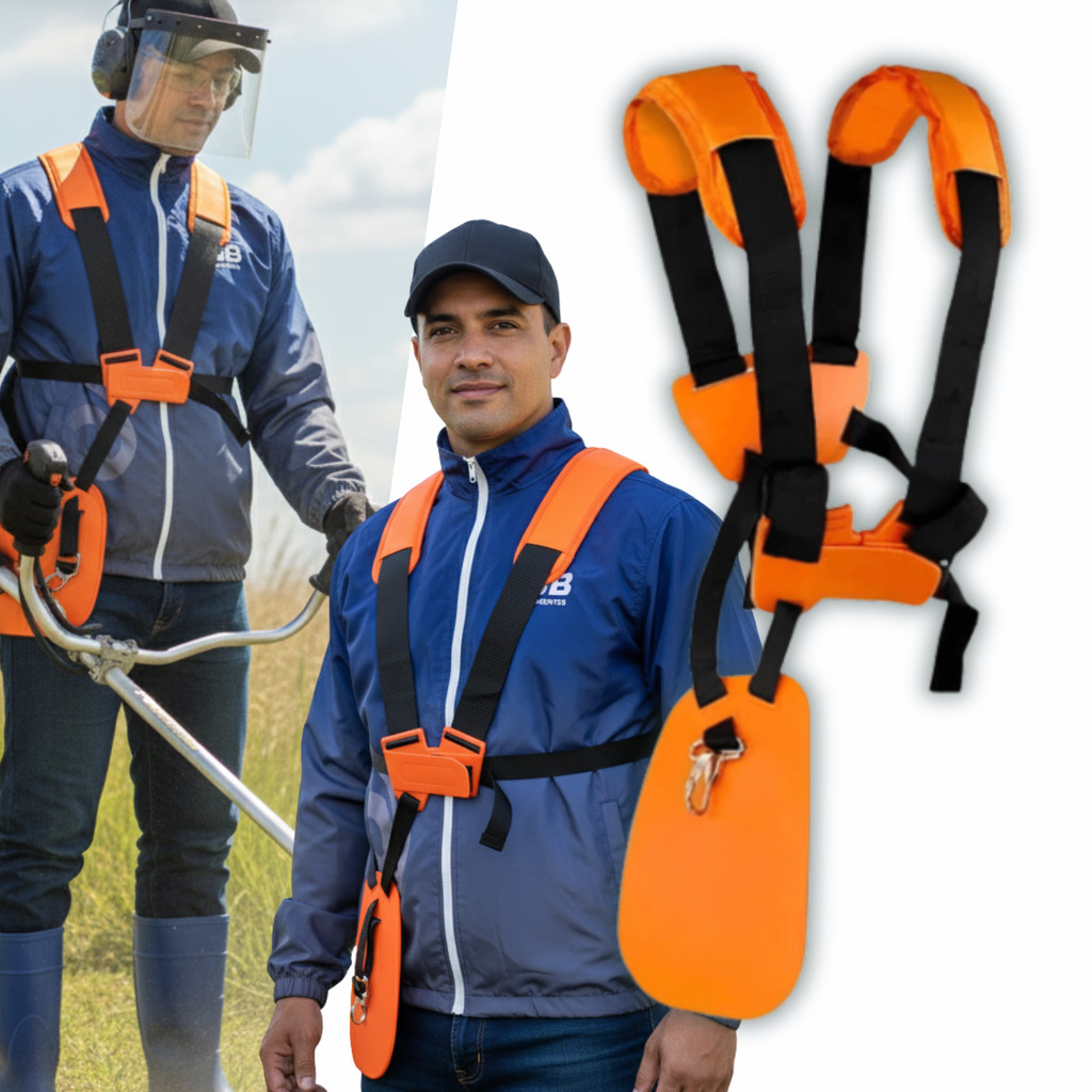Cinto Colete Duplo Para Roçadeira Stihl, Husqvarn