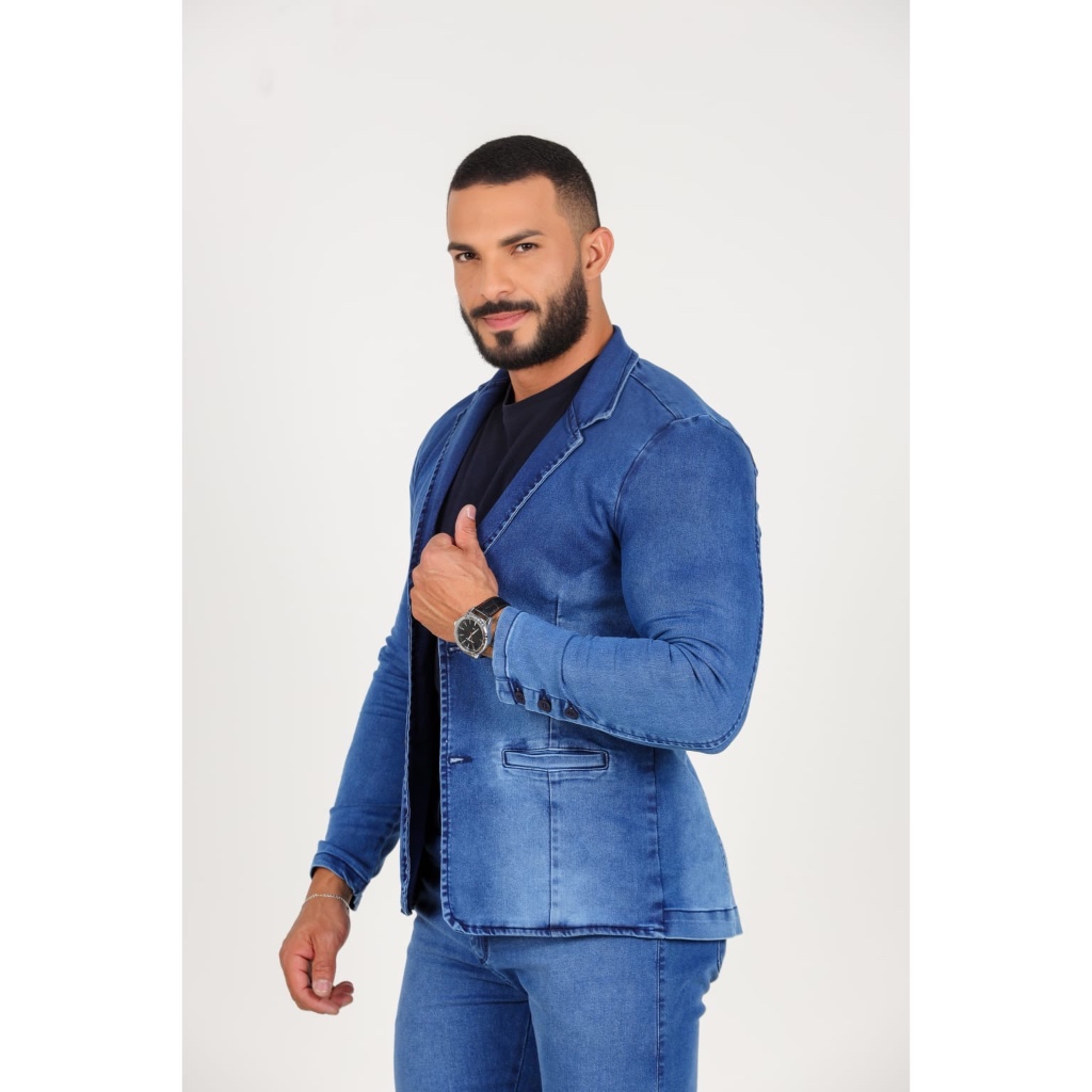 BLAZER MASCULINO SLIM FIT PREMIUM
