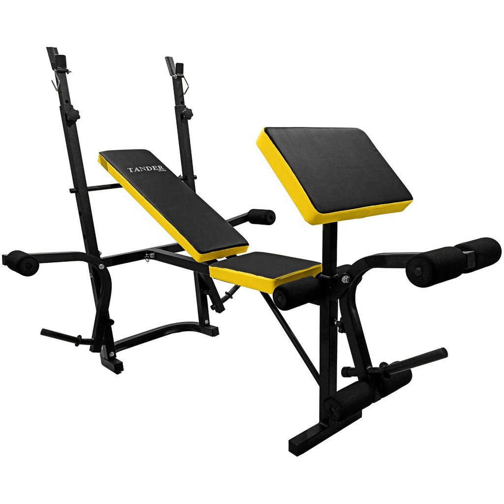 Estação de Musculação Banco para Supino com En