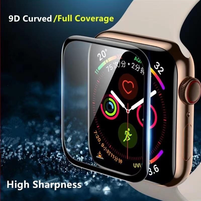 Película De Gel 3D-/9D Relógio Apple Watch 38mm 
