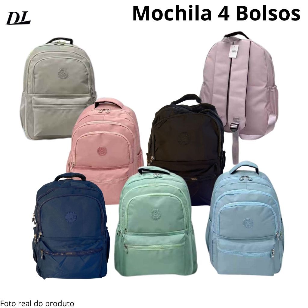 Mochila Feminina Escolar Estilo Premium- Bolso par