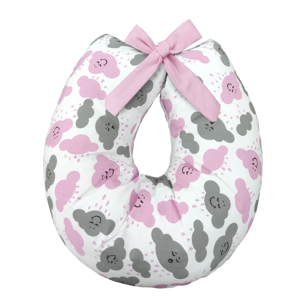 Almofada para Amamentação com Laço  Recém-Nasc