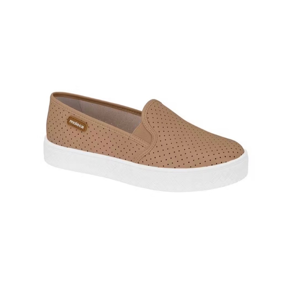 Tenis Feminino Casual Platform slip on Moleca Orig