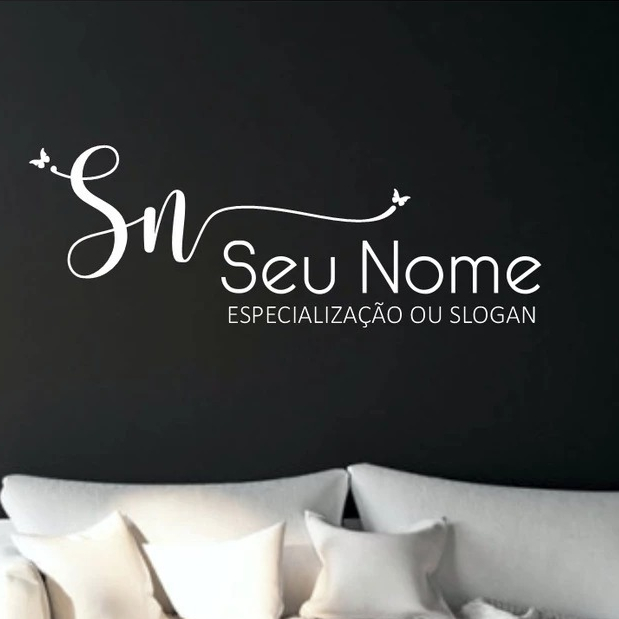 Adesivo para estabelecimento personalizado salão 