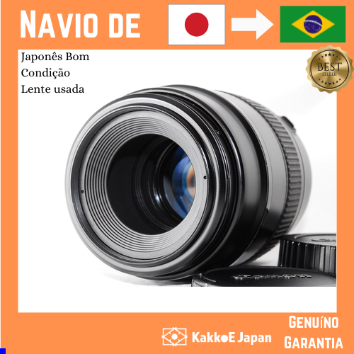 [Lente usada no Japão] Lente Canon EF F2.8 Macro