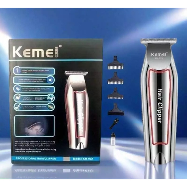 Máquina De Acabamento Profissional Kemei KM-032 S