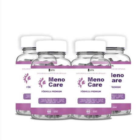 Meno Care 60 Cápsulas Original Menopausa Envio R�