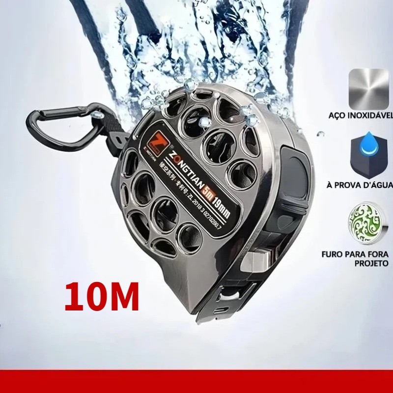 Fita Métrica De Aço Inoxidável de Alta Precisã