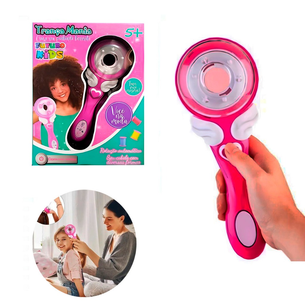 Terere De Cabelo Automática Elétrica Para Menina
