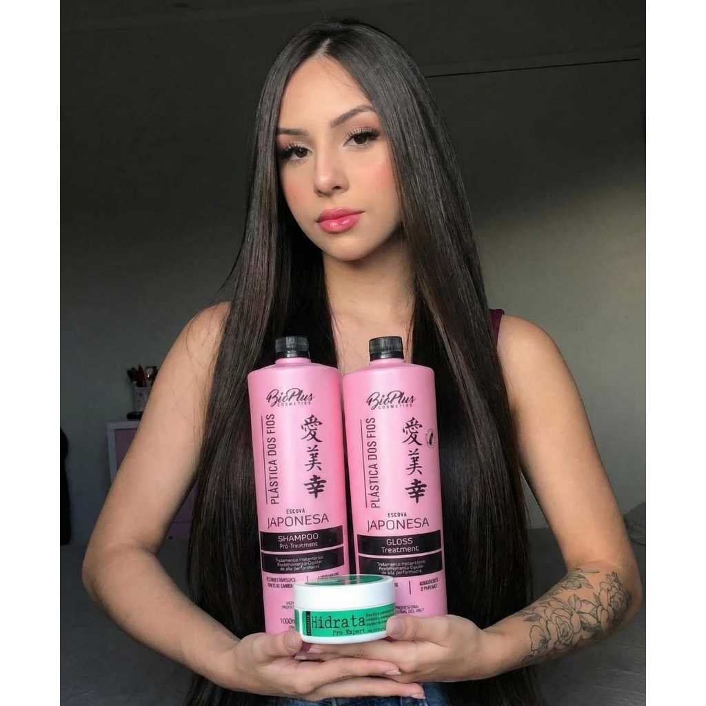Kit 1 Progressiva Japonesa Alisa Definitivo 2x1000