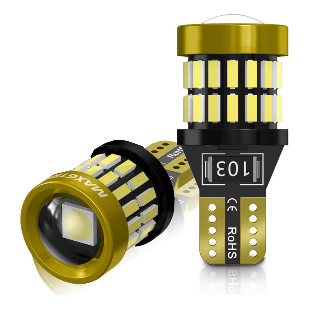 Par Lâmpada Pingo T10 W5w Projetor 36 Chip Led Ca
