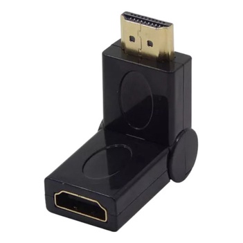 Adaptador Emenda Hdmi Flexível Femea X Macho 180 