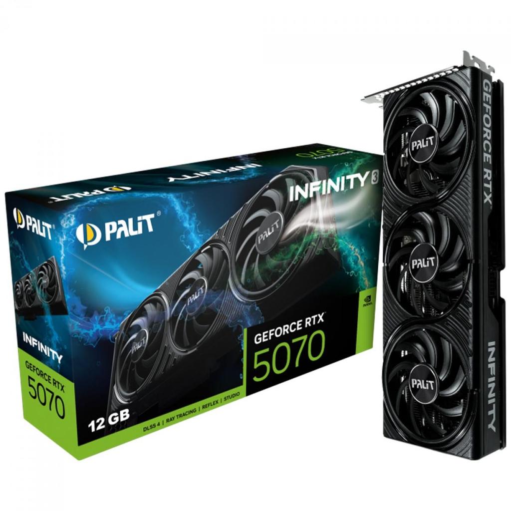 Placa de Vídeo Palit NVIDIA GeForce RTX 5070 Infi