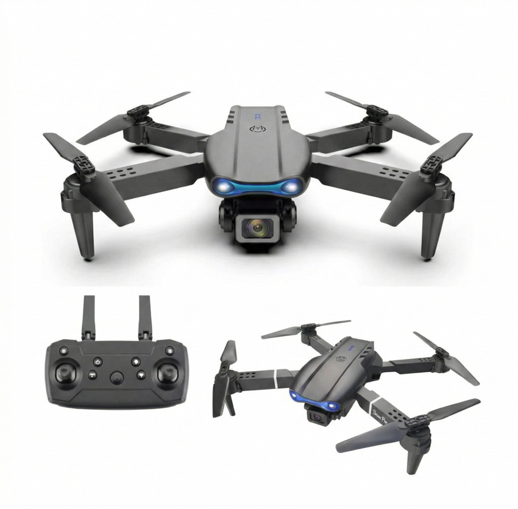 Mini Drone Com Câmera HD Retorno Automático Modo