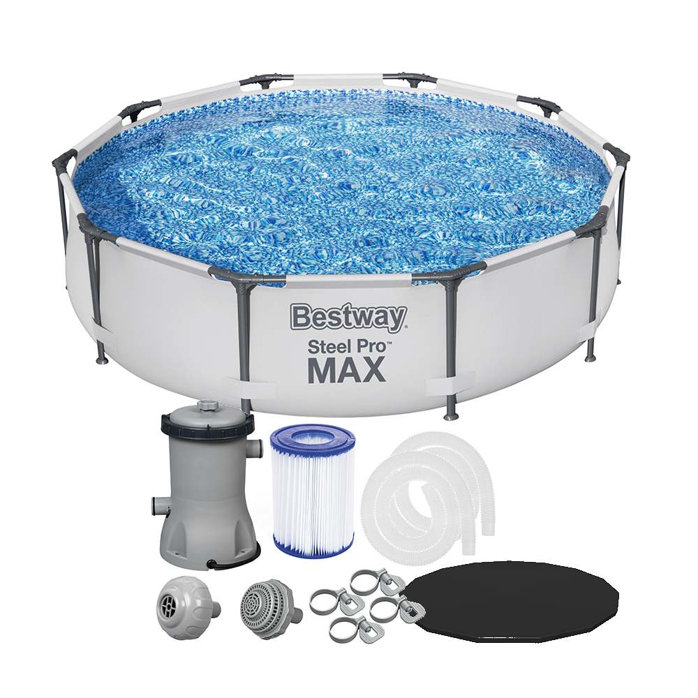 Piscina Estrutural 4678L Circular Pro Max + Filtro