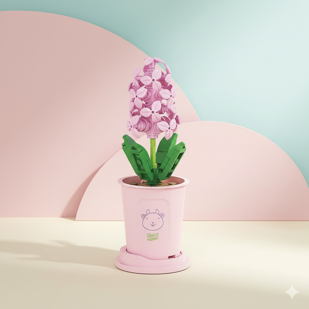 Blocos de Montar de Flores Artificiais – LEG