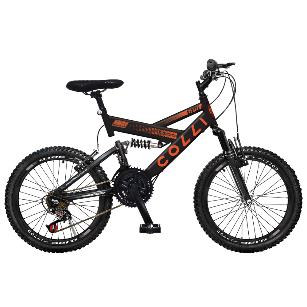Bicicleta Aro 20 Infantil Colli GPS Dupla Suspens�