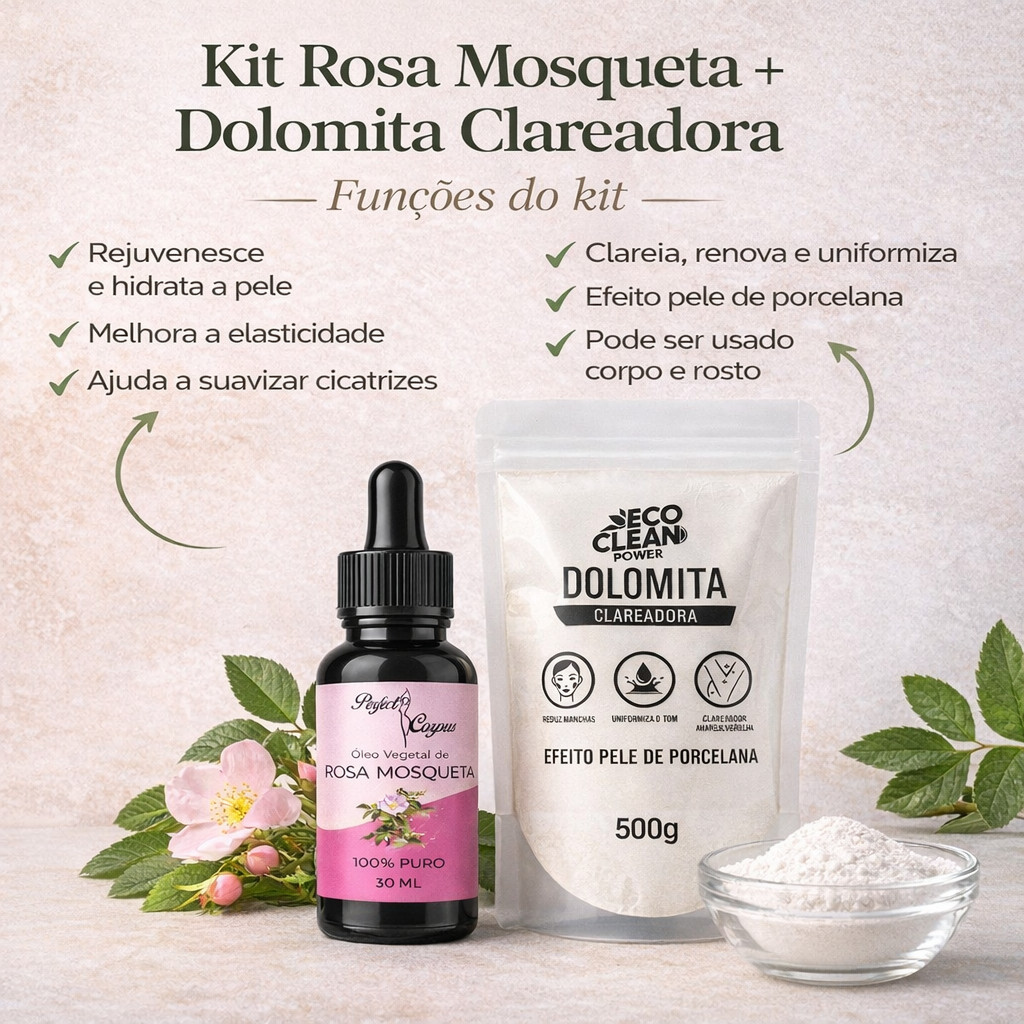 Óleo Vegetal De Rosa Mosqueta 100% Natural 30ml +