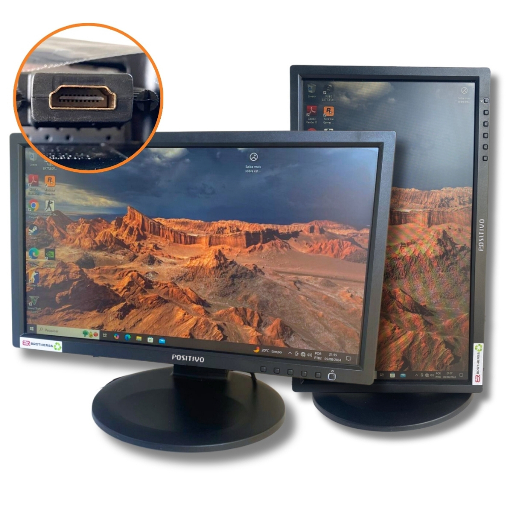 Monitor Giratória Escritórios, Trabalho Segunda 