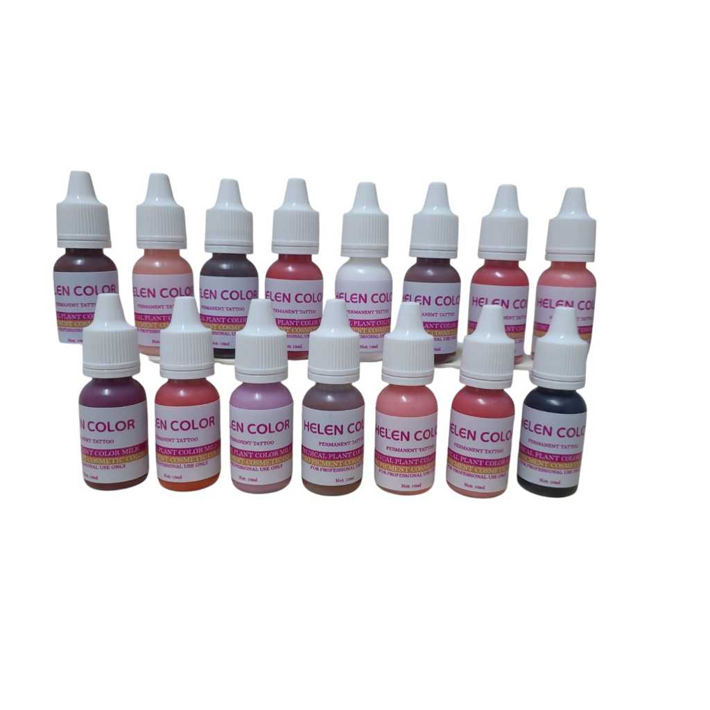 Frasco Pigmento Tinta Helen Color Micropigmentaç�