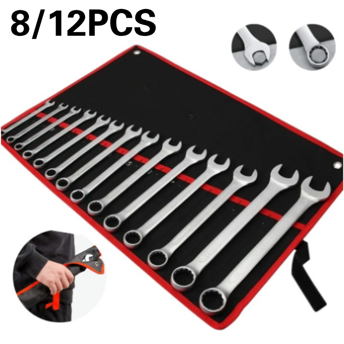 Jogo Chave Combinada Boca Estrela 12 Peças Profis