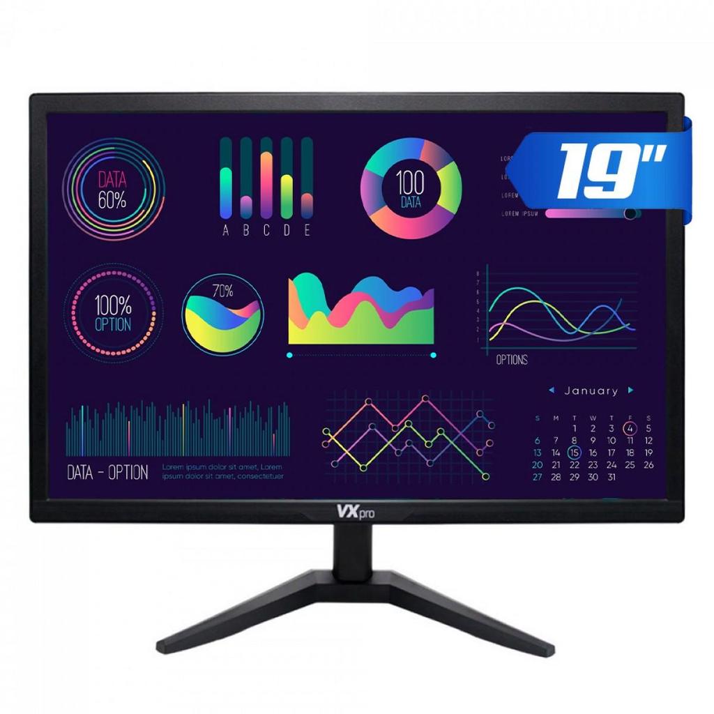 Monitor VX PRO, 19 Pol, LED, 60Hz, 5ms, HDMI/VGA, 