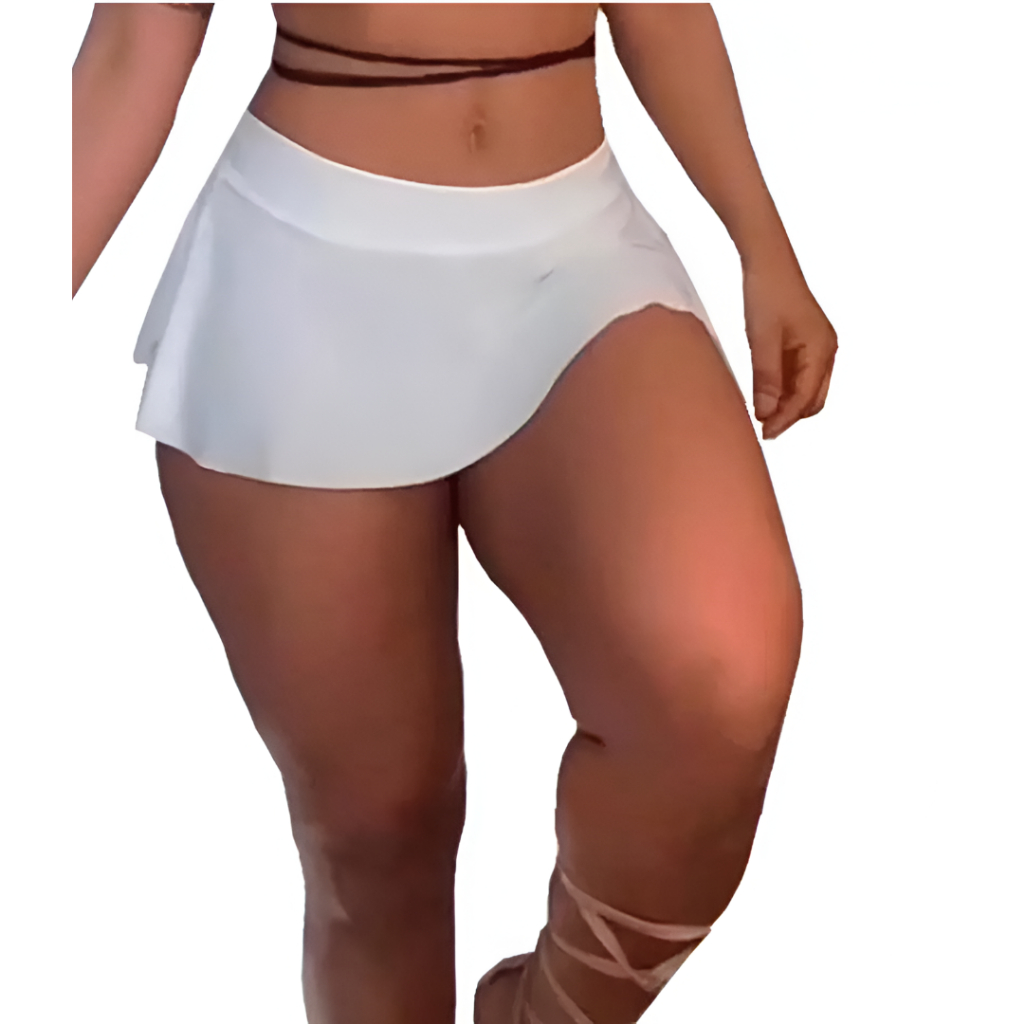 Saia Rodadinha Micro com Cós  Look Sensual Hot Es