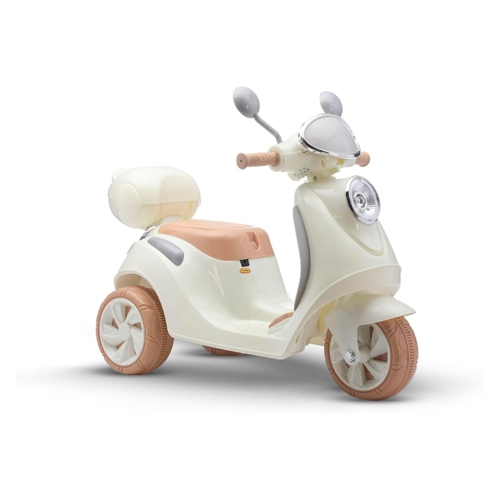 Moto Elétrica Infantil Scooter Bella Com Luzes e 