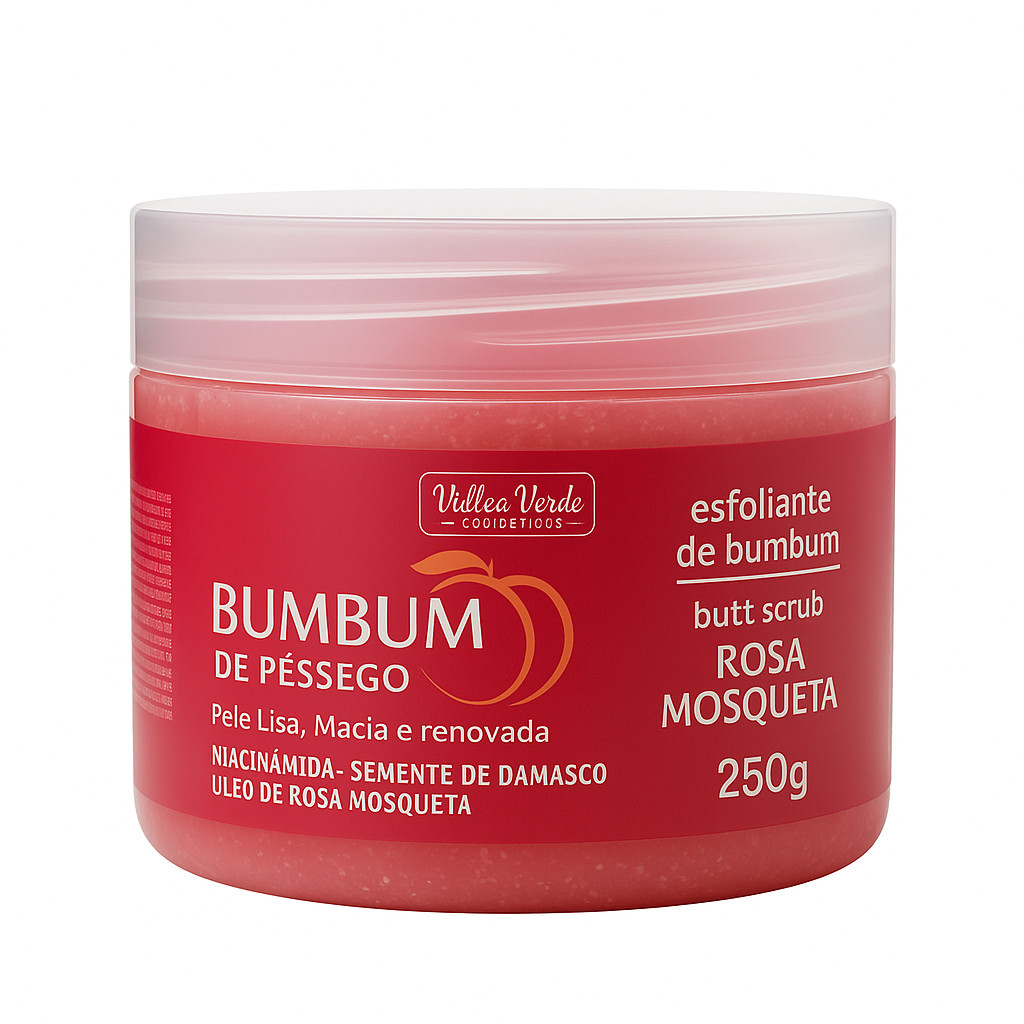 Esfoliante Bumbum de Pêssego Rosa Mosqueta Matto 