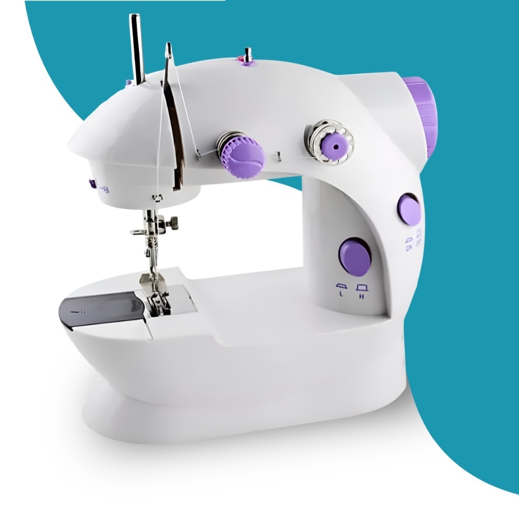 MIni Máquina de Costura Portátil Elétrica Bivol