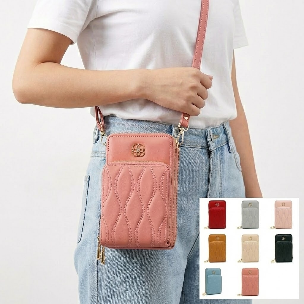 Mini Shoulder Bag Feminina Bolsa Porta Celular Car