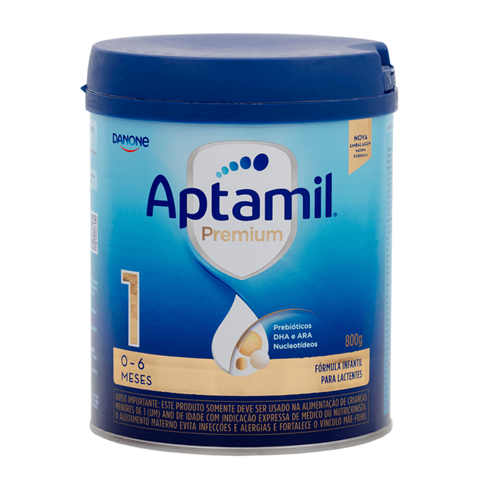 Formula Infantil Em Po Danone Aptamil Premium 1 &#