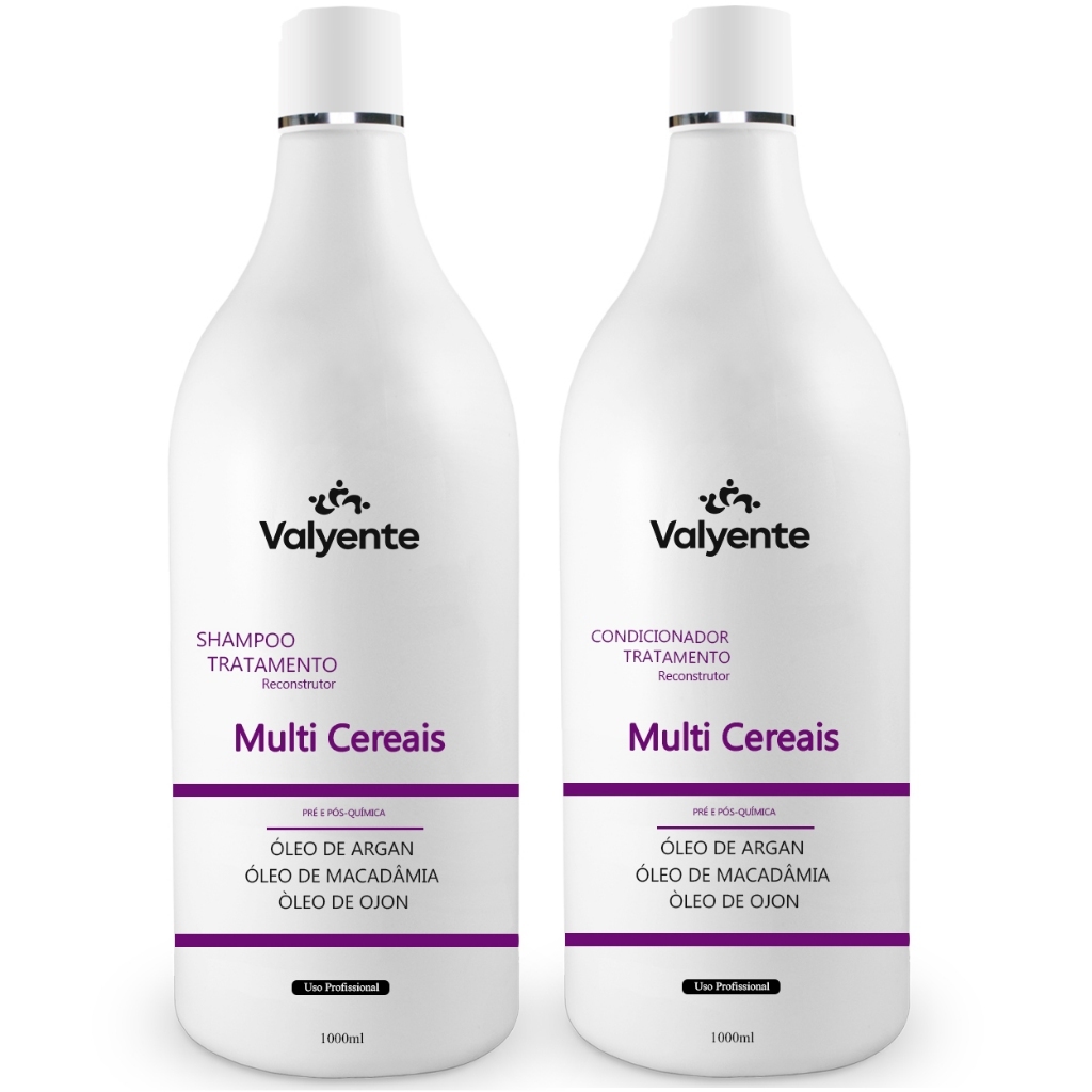 Kit Capilar 1L Shampoo e Condicionador Pré e Pós