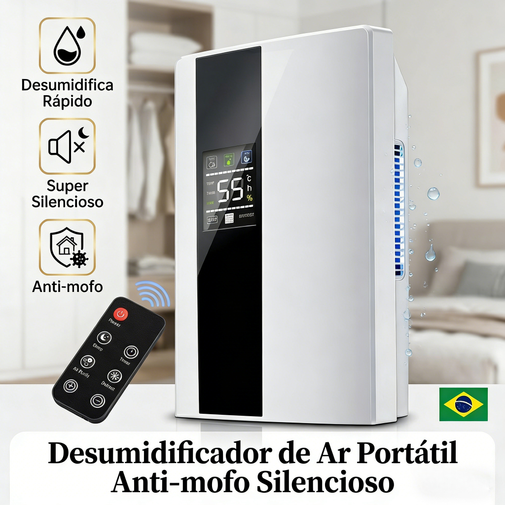 Desumidificador De Ar Ambiente Desumidificadores E