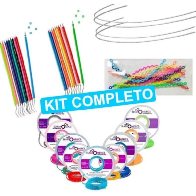 1000 Borrachinhas + 4 Arcos + 10 PARES de Trançad