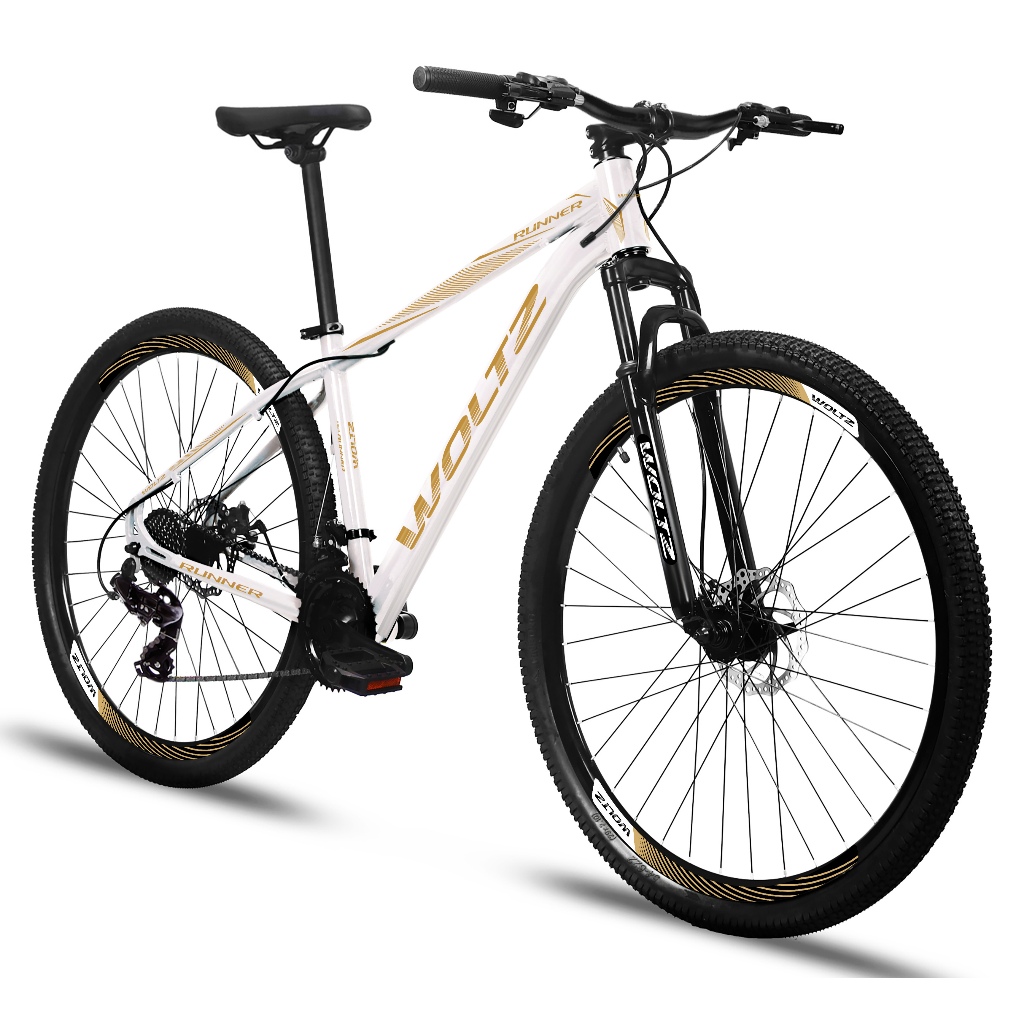 Bicicleta Aro 29 Woltz Runner 21 Marchas Freios A 