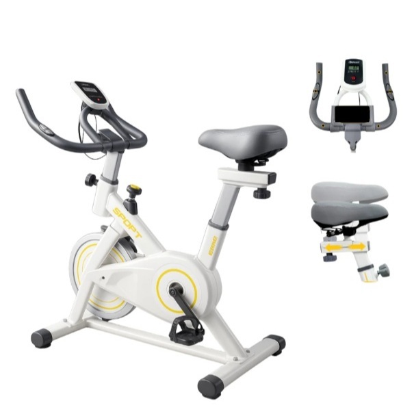 Bicicleta Ergométrica Spinning Branca Fitness Car