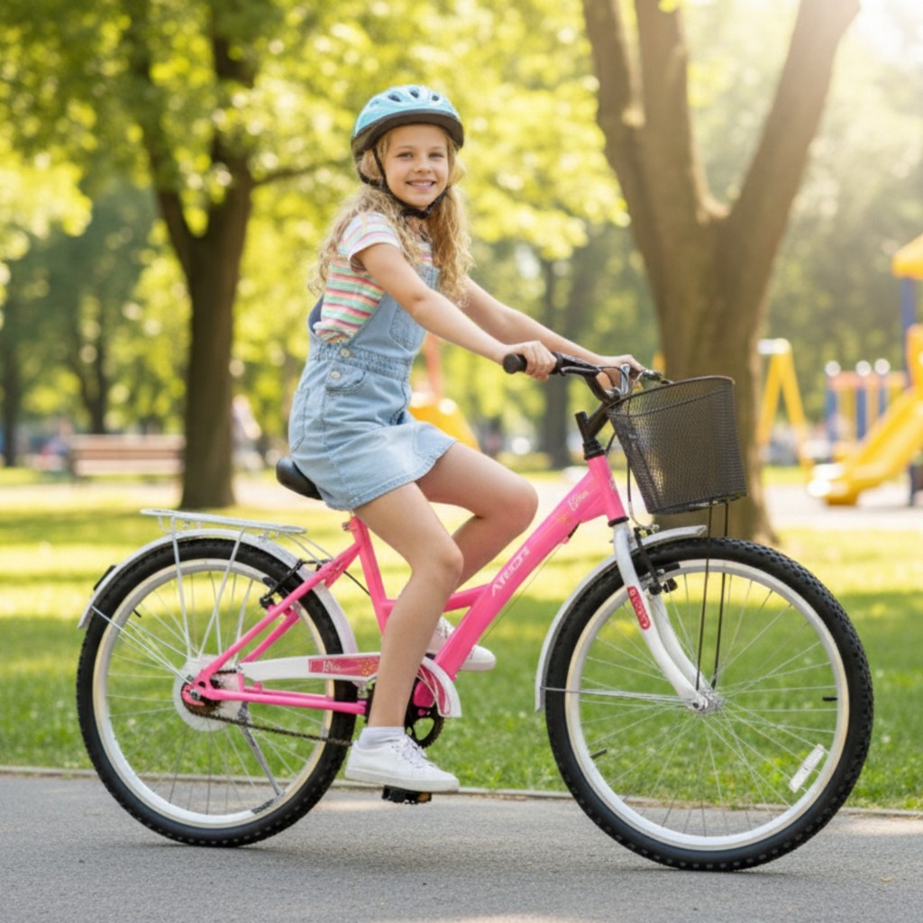 Bicicleta Aro 24 Feminina Menina 1v Athor Bliss C/