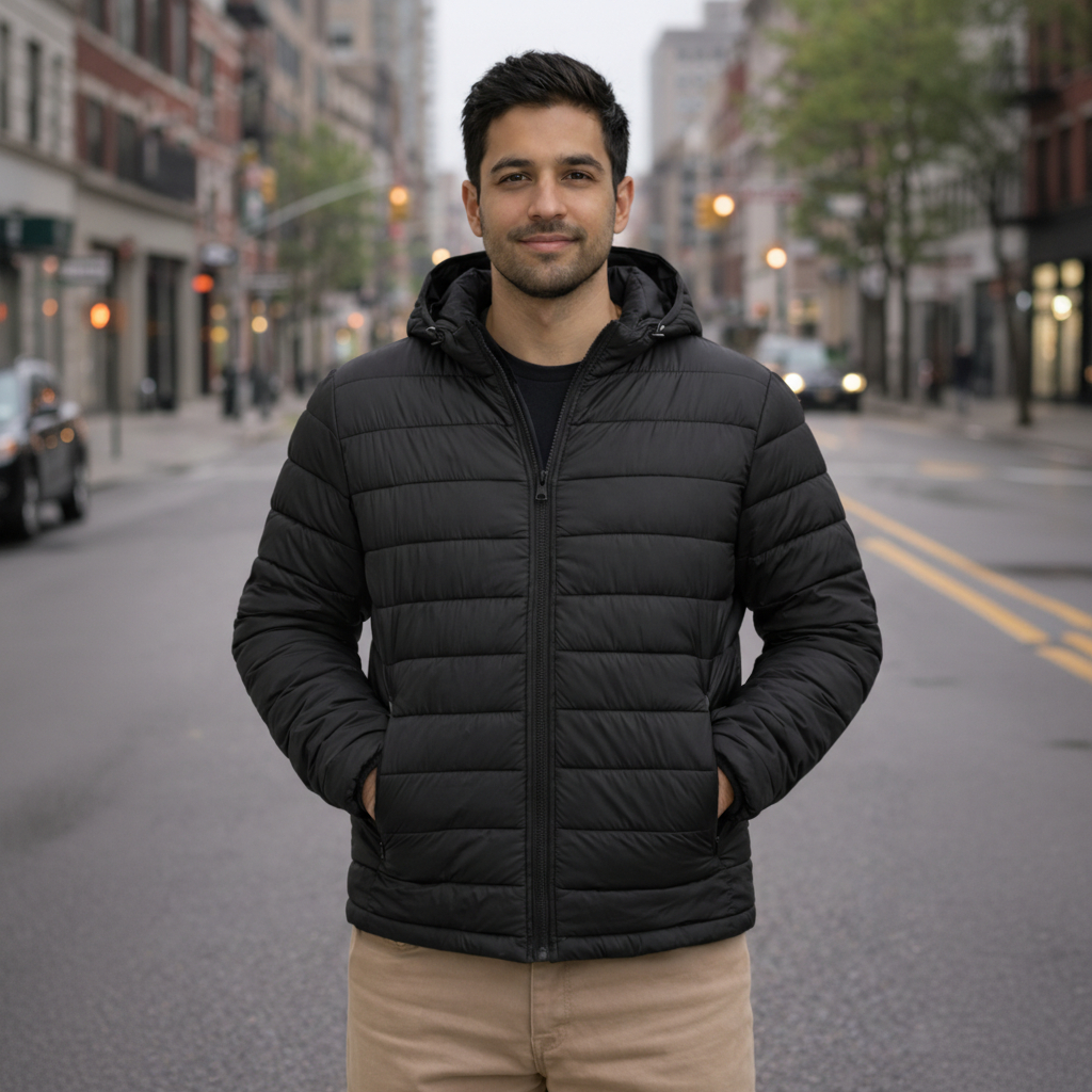 Jaqueta Puffer Bobojaco Masculina Impermeável Fri