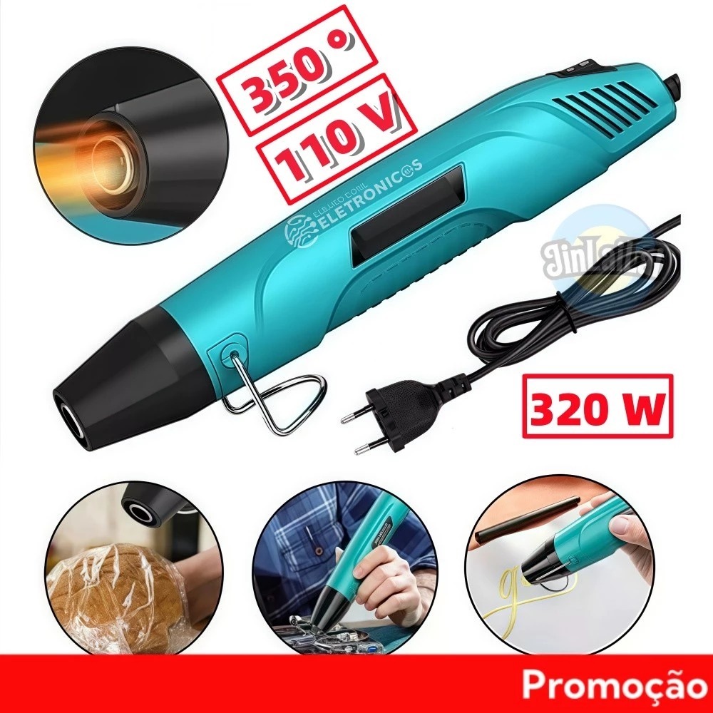 Promoção Mini Soprador Pistola Ar Quente De Mão