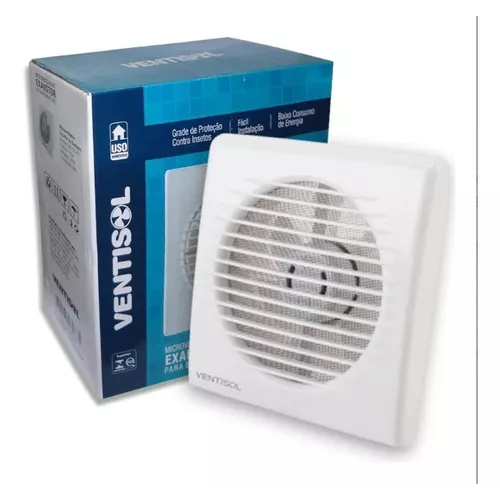 Exaustor De Banheiro Ventilador Ventisol 150mm Biv