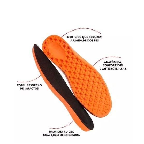 PALMILHA EM GEL PU ORTOPÉDICA PARA DORES NOS PÉS