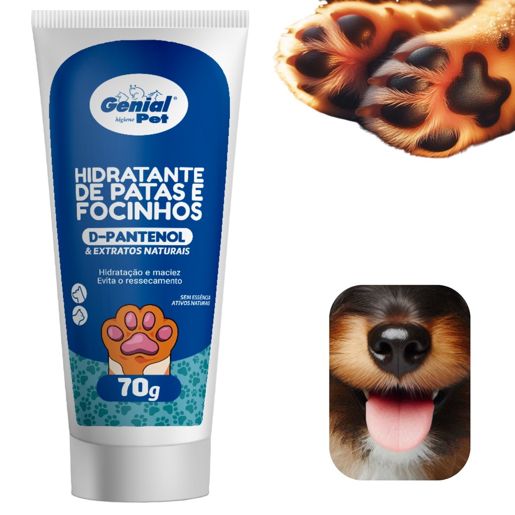 Hidratante Focinho Patinhas 70g Natural Creme Cach